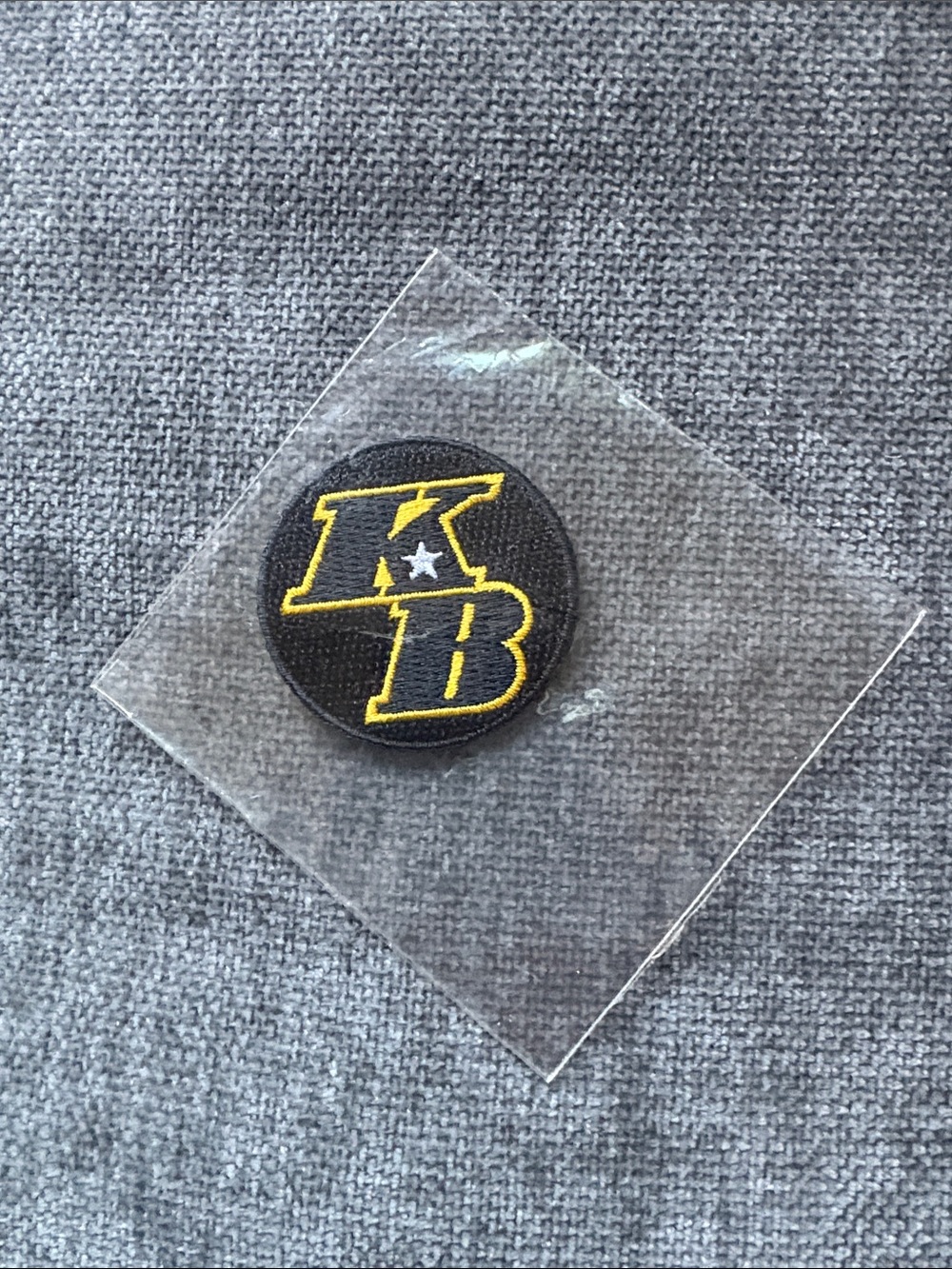 Kobe "KB” Memorial Jersey Patch